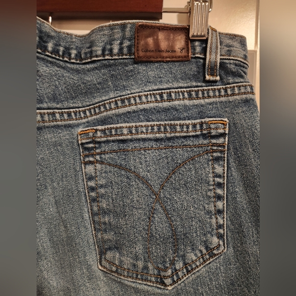Vintage Calvin Klein Low Rise Bootcut Jeans Women's Size 10 - Picture 10 of 12
